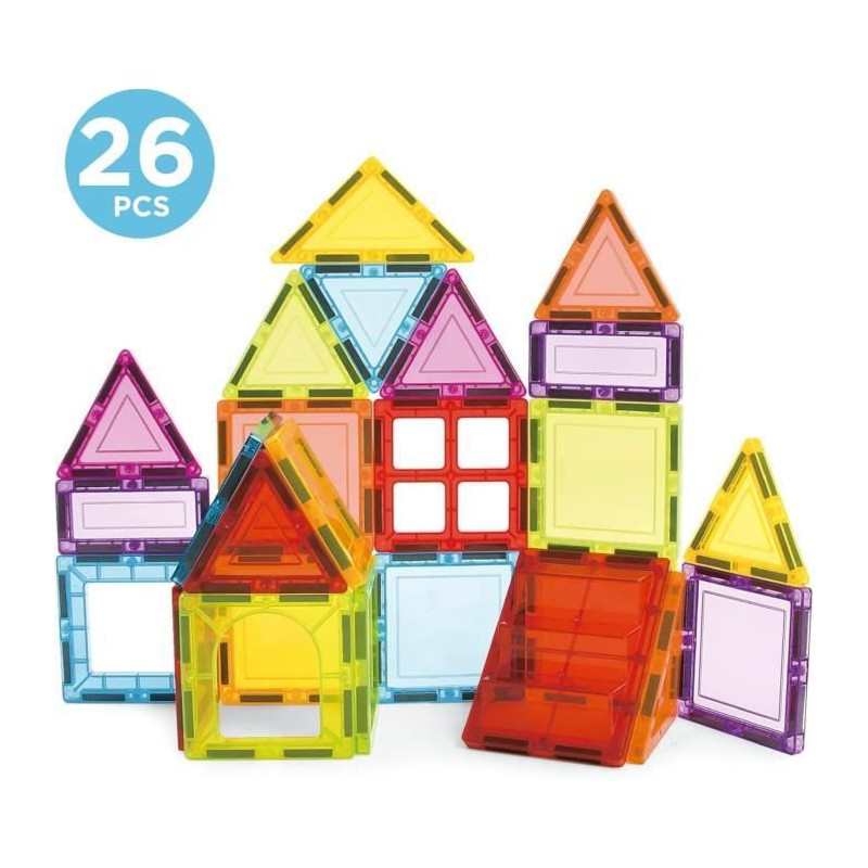 Educational game - EDUCA Magnetics - 3D magnetic construction with 26