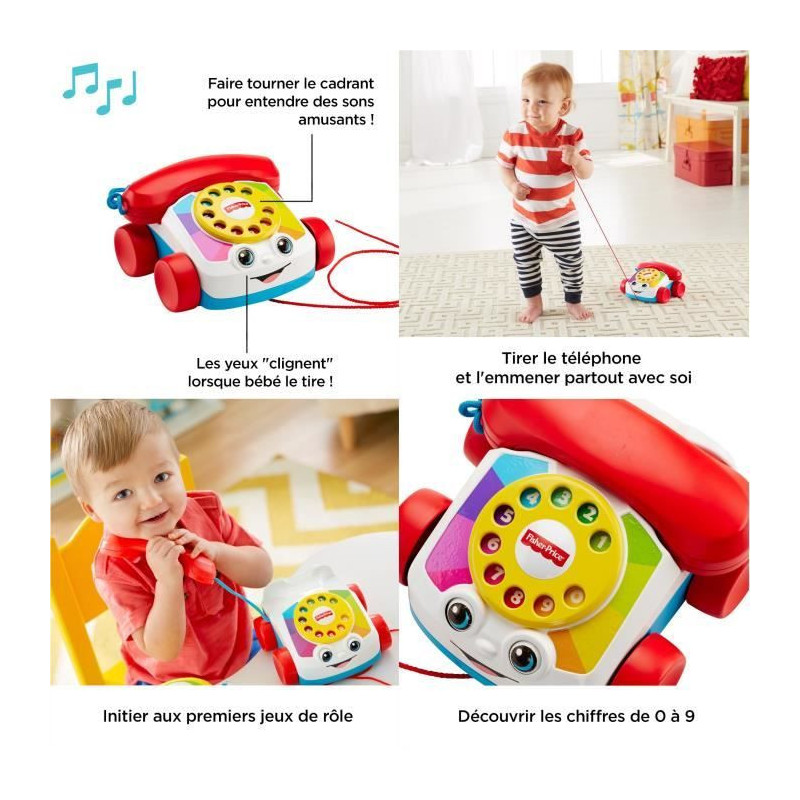 FISHER-PRICE - The Animated Phone - Awakening Toy