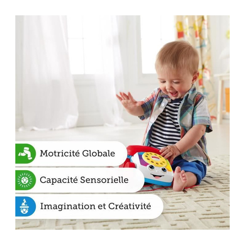 FISHER-PRICE - The Animated Phone - Awakening Toy