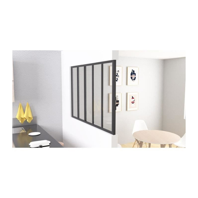 Termination post - OPTIMUM - H50 X 31 cm - Black