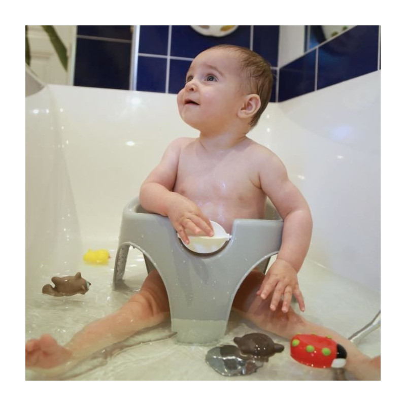 THERMOBABY Children's swim ring AQUAFUN Gray - White toy
