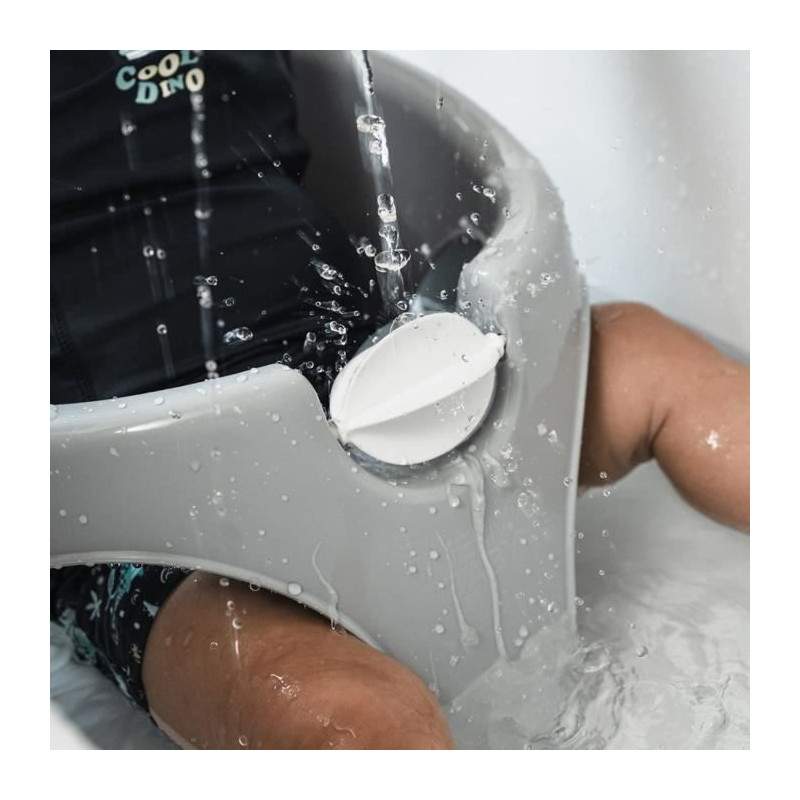THERMOBABY Children's swim ring AQUAFUN Gray - White toy