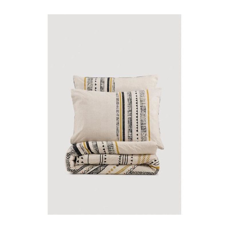 Bedding set - 1 duvet cover 220 x 240 cm + 2 pillowcases 60 x 60 cm -