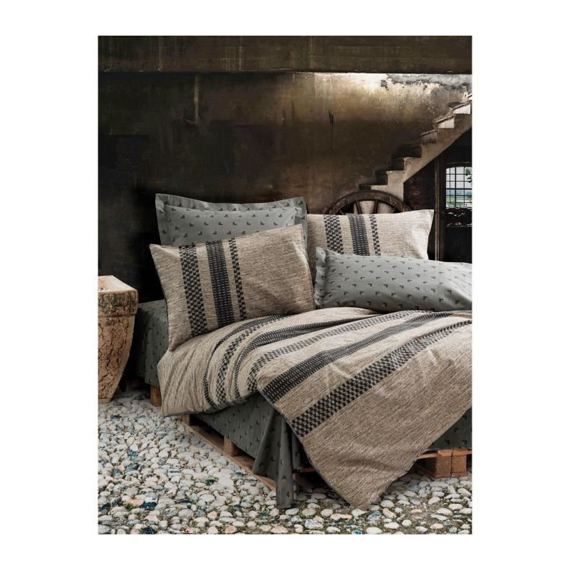 Bedding set - 1 duvet cover 220 x 240 cm + 2 pillowcases 60 x 60 cm -