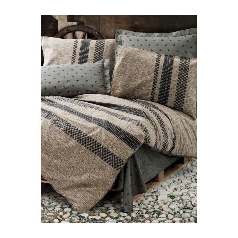 Bedding set - 1 duvet cover 220 x 240 cm + 2 pillowcases 60 x 60 cm -