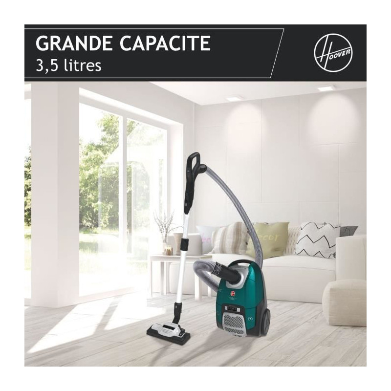 Vacuum Cleaner with Bag - HOOVER - HE530ALG - 700 W - 4 L - 65 dBA - S