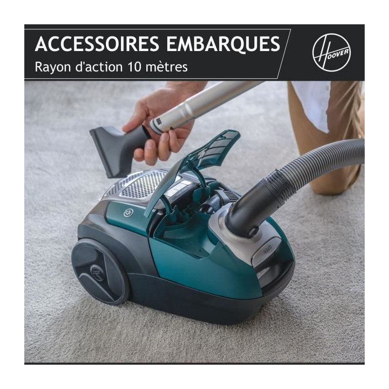 Vacuum Cleaner with Bag - HOOVER - HE530ALG - 700 W - 4 L - 65 dBA - S