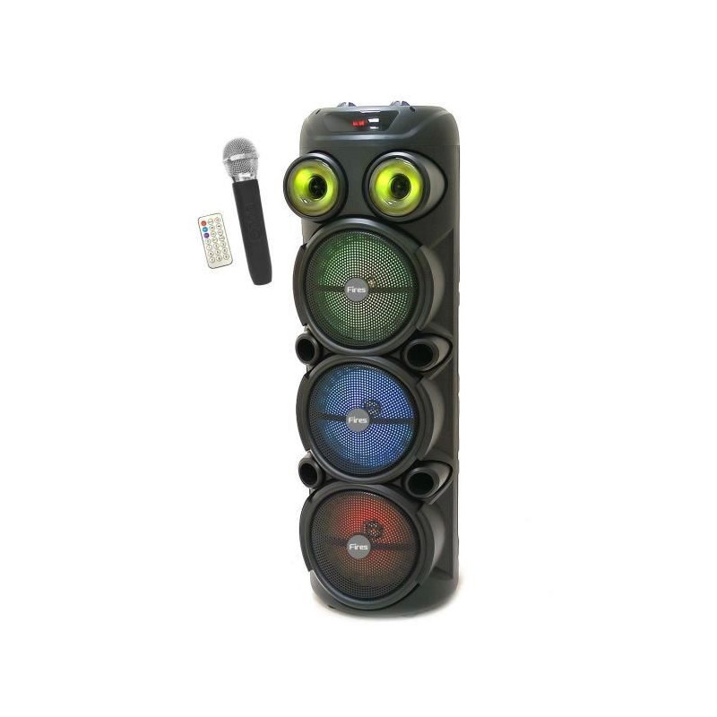 Luminous karaoke speaker - INOVALLEY - KA129-XXL - Bluetooth V5.0 - 90