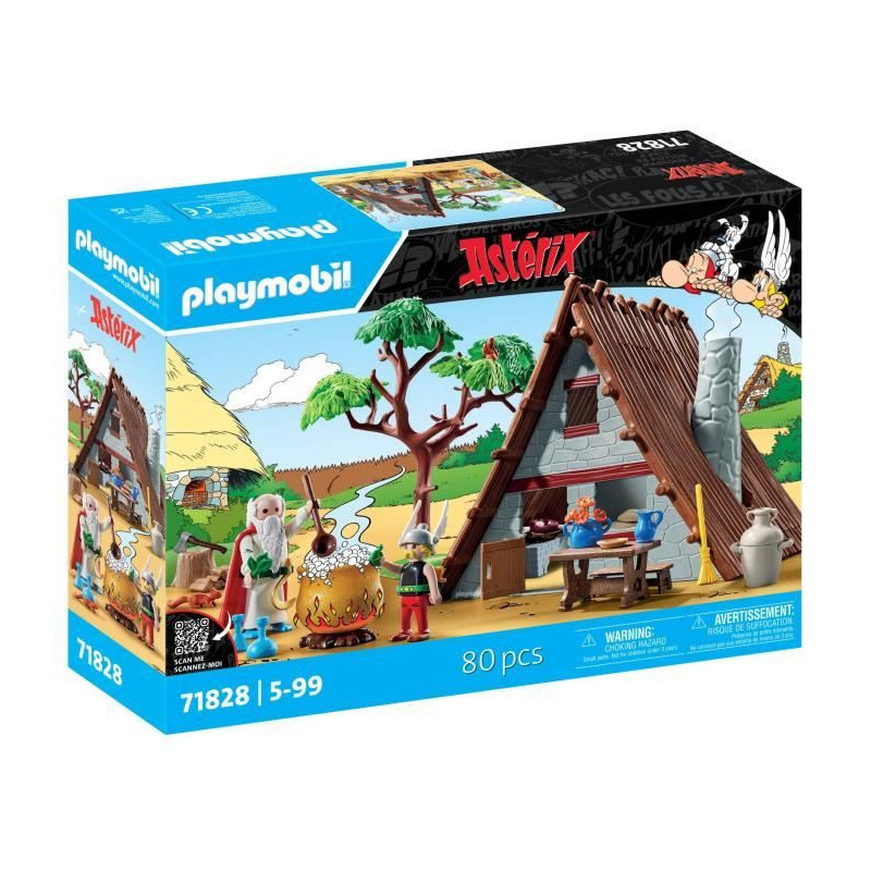 PLAYMOBIL 71828 Asterix: Asterix's Hut with Getafix