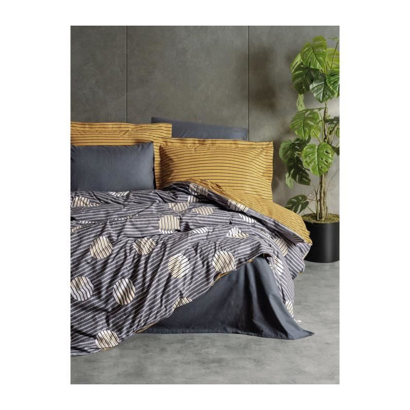 Bedding set - 1 duvet cover 220 x 240 cm + 2 pillowcases 60 x 60 cm -
