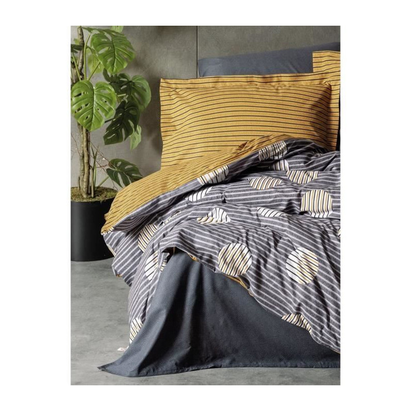 Bedding set - 1 duvet cover 220 x 240 cm + 2 pillowcases 60 x 60 cm -