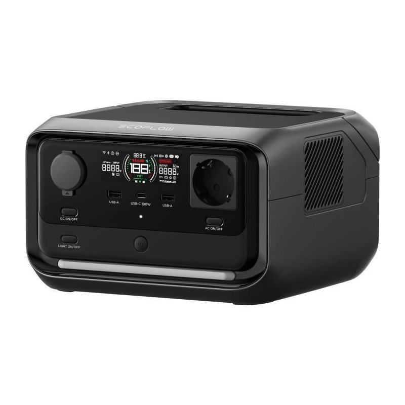 Starter battery - EcoFlow - RIVER 3 Plus - High performance, UPS syste