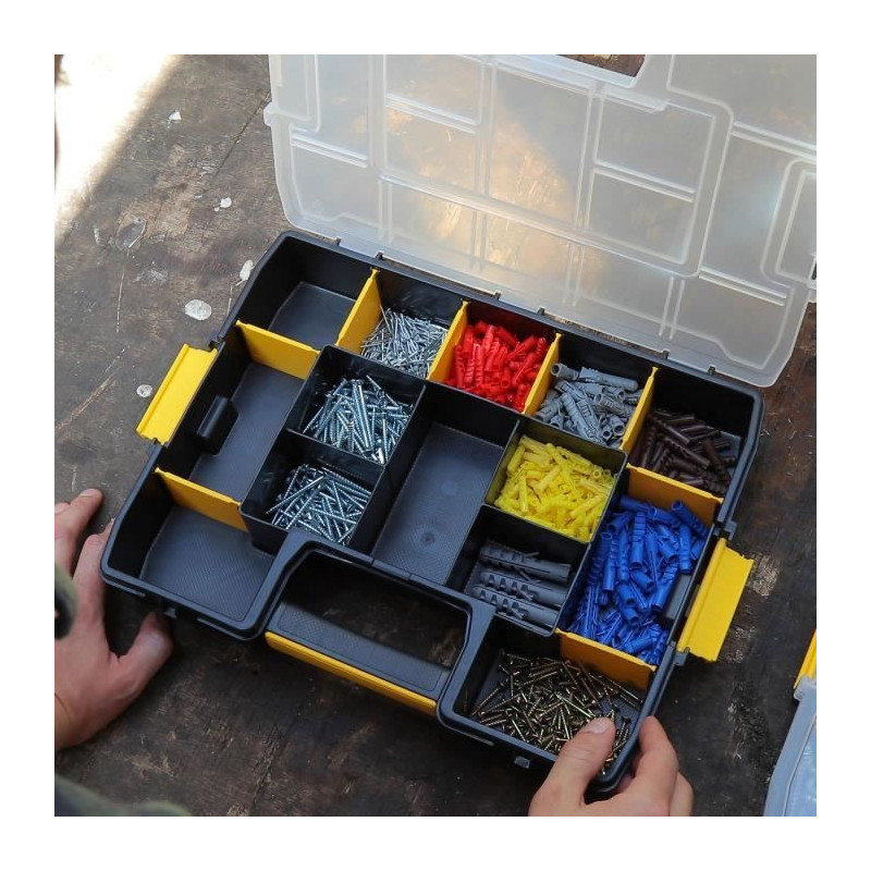 Organizer Sortmaster Junior Stanley - 1-97-483 - Mobile Intercalaires