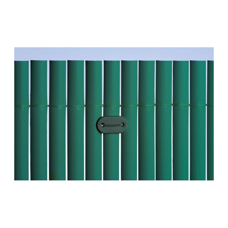IDEAL GARDEN Canisse en PVC - Double Face 10 mm - 1 x 3 m - Vert