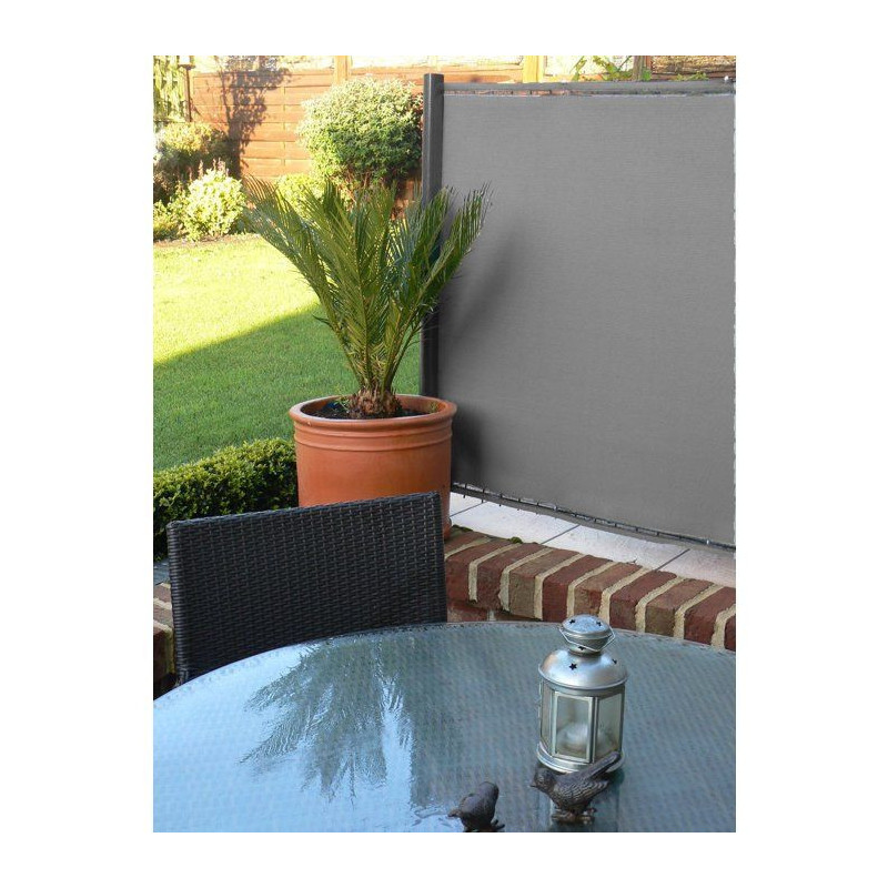 IDEAL GARDEN Elegance Windshield - 200 g / m² - 1 x 3 m - Steel Gray