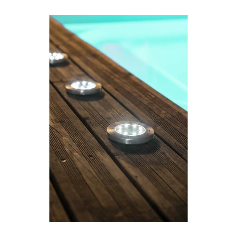 Recessed spotlight - GALIX - G4525 - Stainless steel 8 SMD LEDs