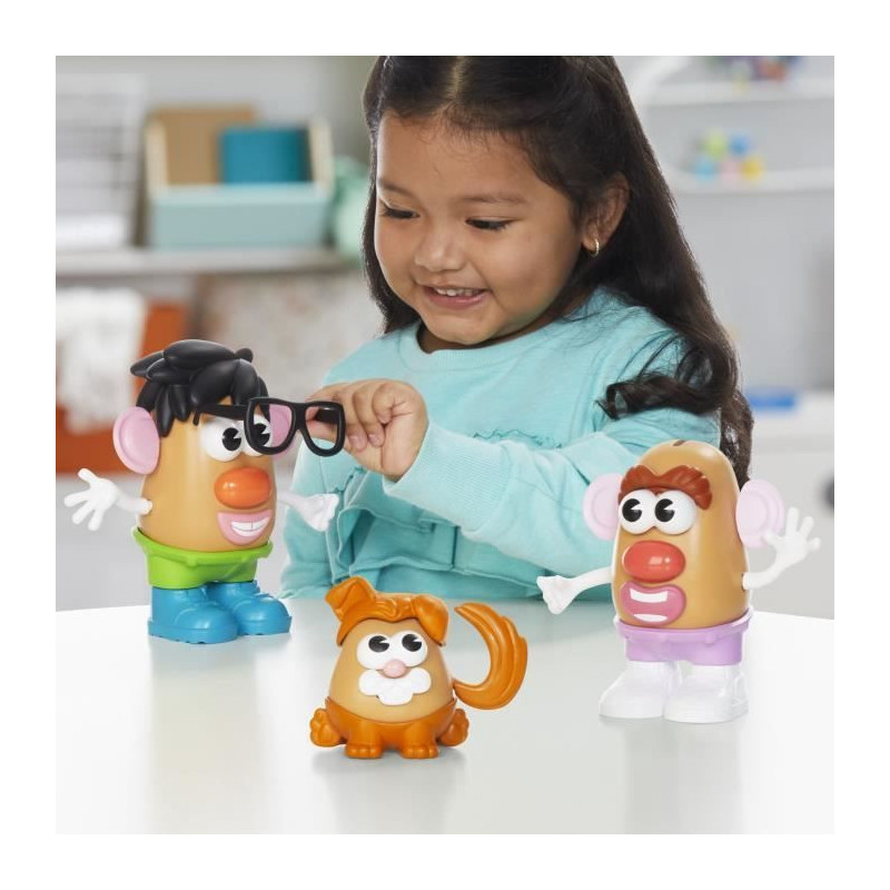 Potato Head Mega Potato Playset with 42 Pieces Including Storage Box,