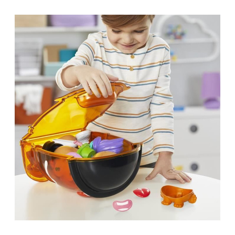 Potato Head Mega Potato Playset with 42 Pieces Including Storage Box,