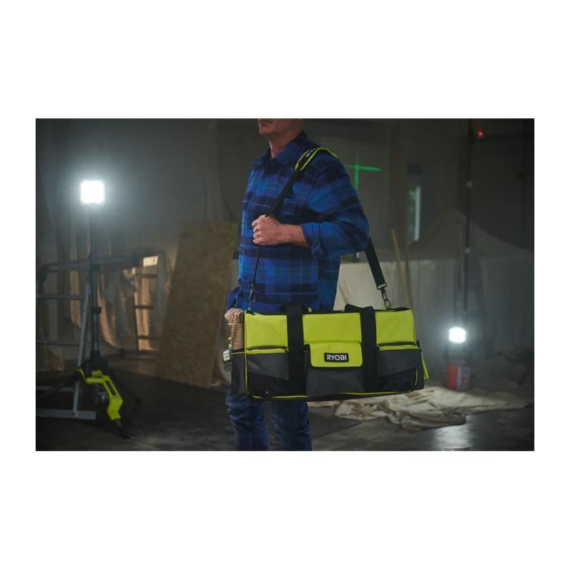 RYOBI - Bag with reinforced bottom 56 x 29 x 30 cm for 4 or 5 tools -