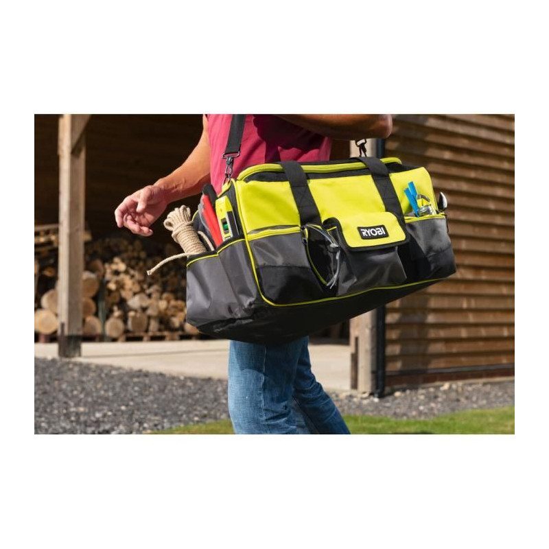 RYOBI - Bag with reinforced bottom 56 x 29 x 30 cm for 4 or 5 tools -