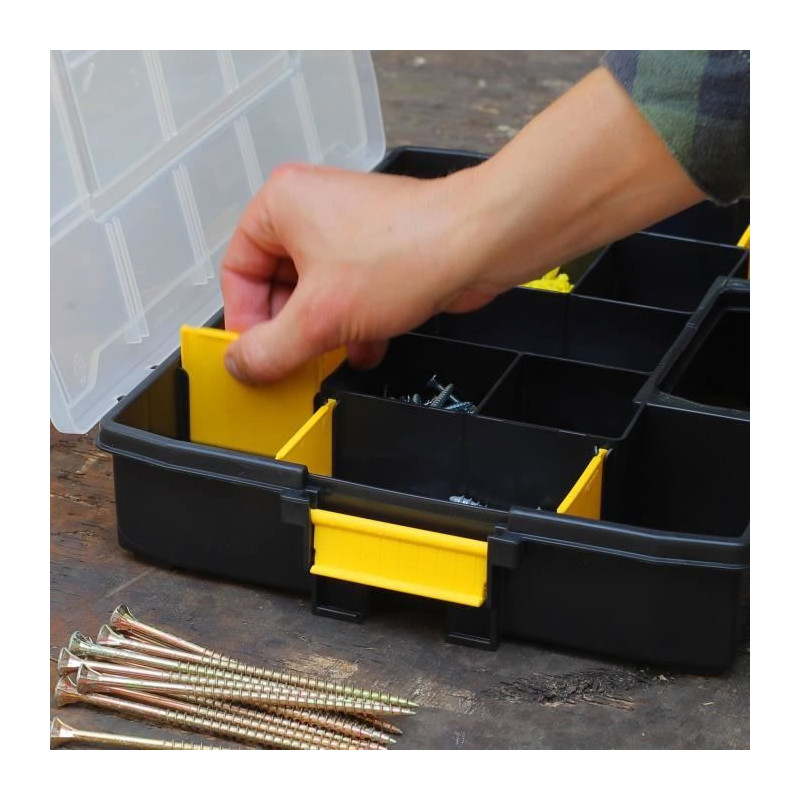 Organizer Sortmaster Junior Stanley - 1-97-483 - Mobile Intercalaires