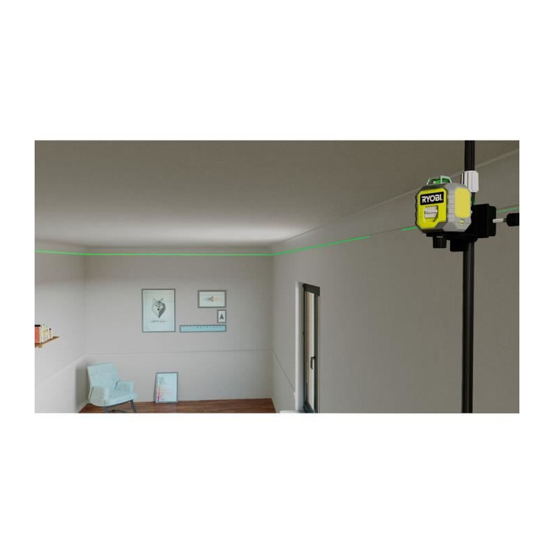 RYOBI Laser 360° green - range 25m - RB360GLL