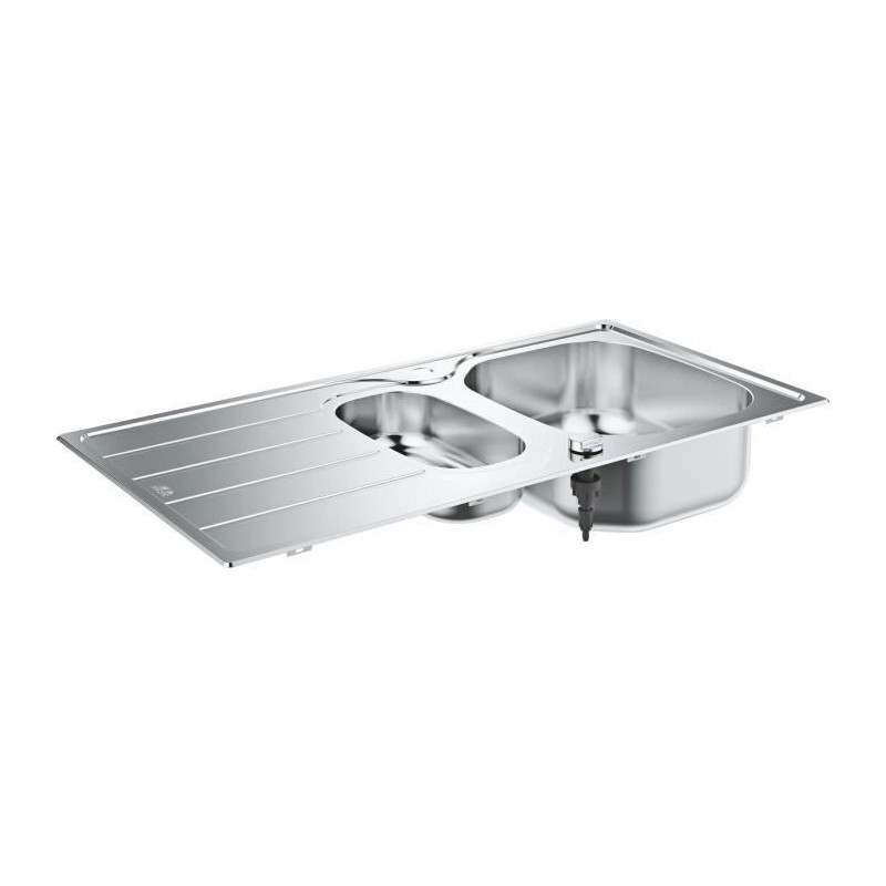 Stainless steel sink - stainless steel - grohe