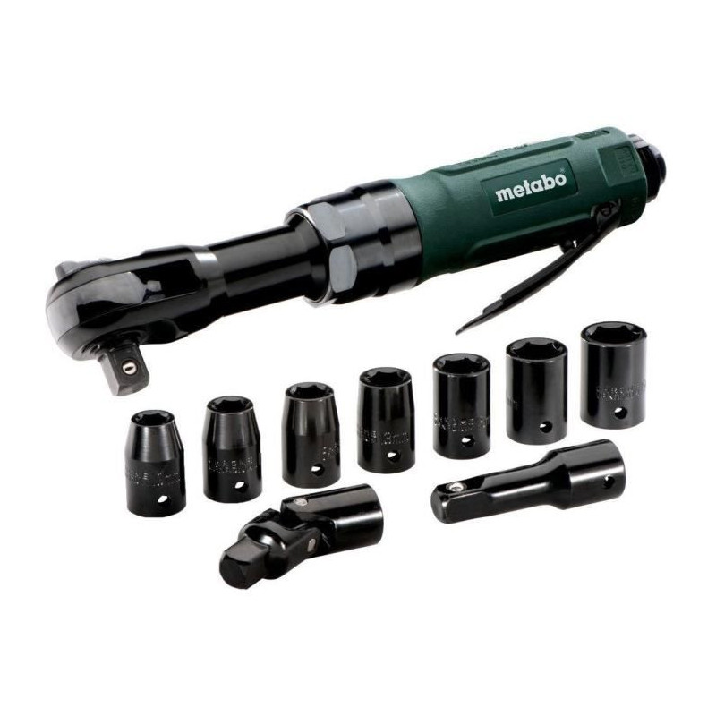 Compressed air ratchet screwdriver - METABO - DRS 68 Set 1/2