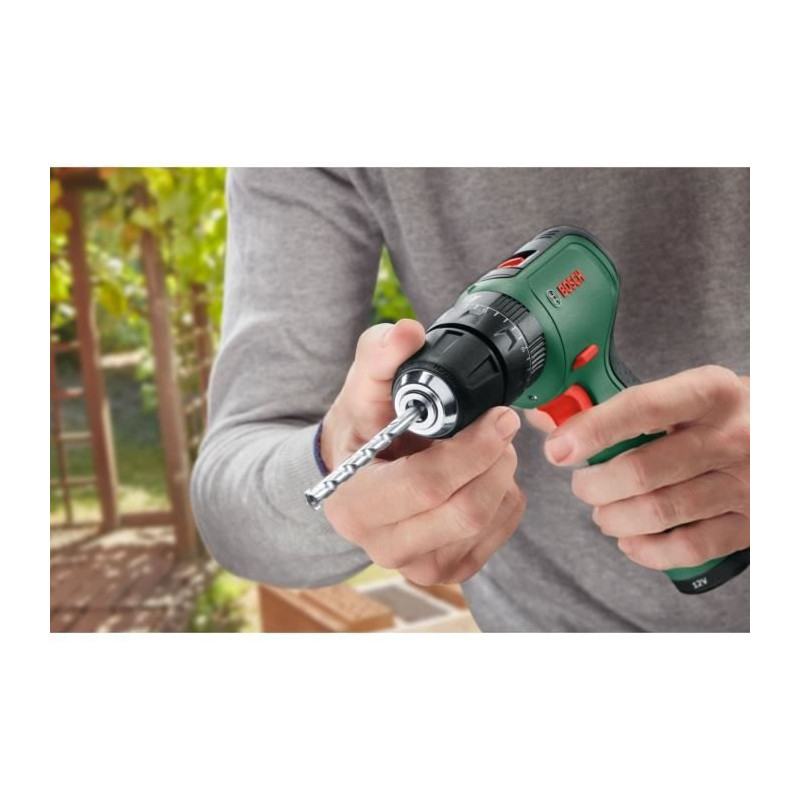 Cordless hammer drill BOSCH - EasyImpact 1200 2 Batteries 1,5 Ah