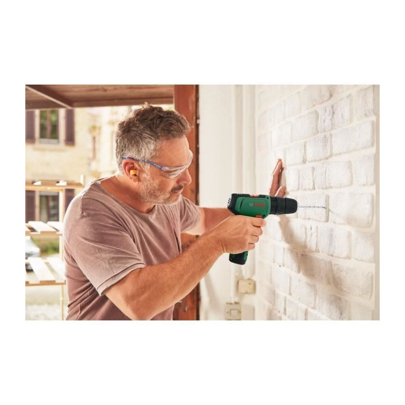Cordless hammer drill BOSCH - EasyImpact 1200 2 Batteries 1,5 Ah