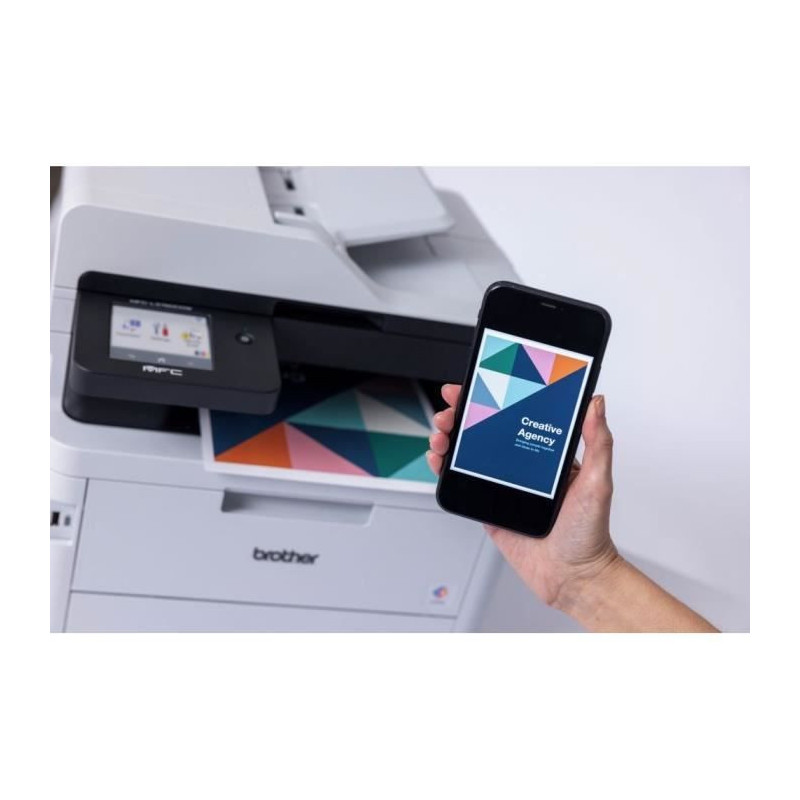 4 in 1 color LED multifunction printer - BROTHER - MFC-L3760CDW - Ethe