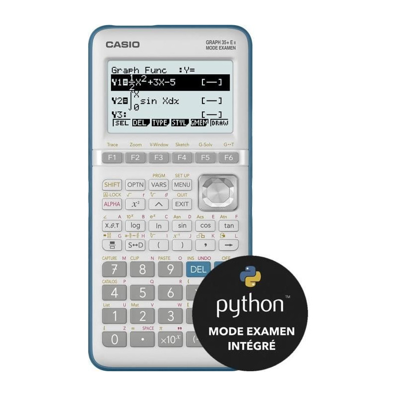 CASIO Graph 35 + E II Python integrated calculator