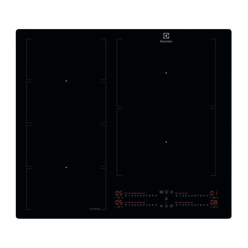 Induction hob - ELECTROLUX - 4 burners including adjustable left zone