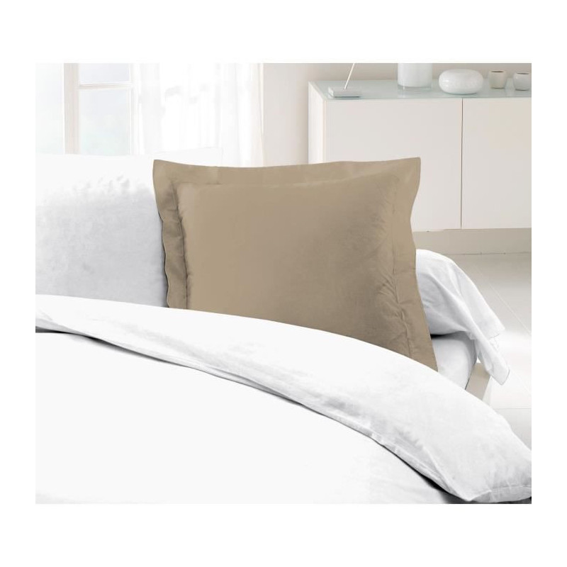 LOVELY HOME Set of 2 Pillowcases 100% cotton 63x63 cm - Beige