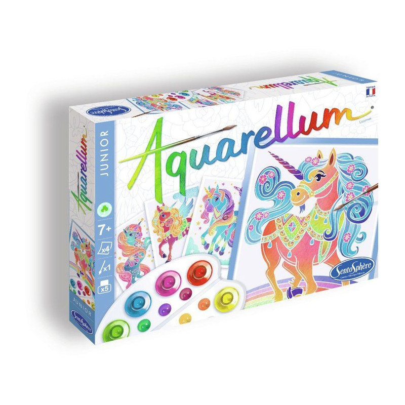 SENTOSPHERE Aquarellum Junior Unicorn Game - For Children