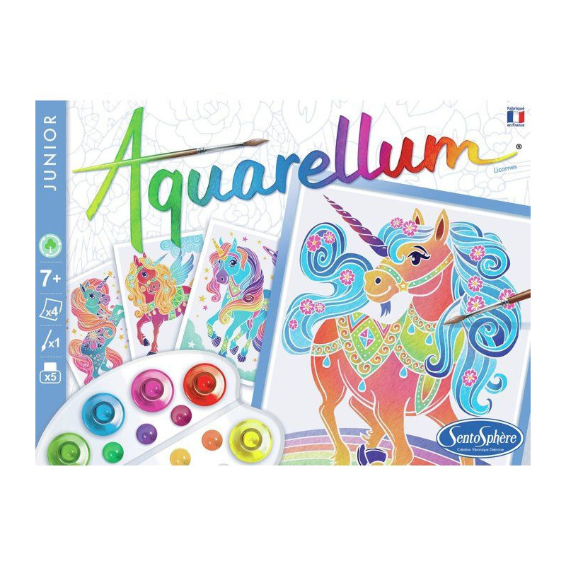 SENTOSPHERE Aquarellum Junior Unicorn Game - For Children