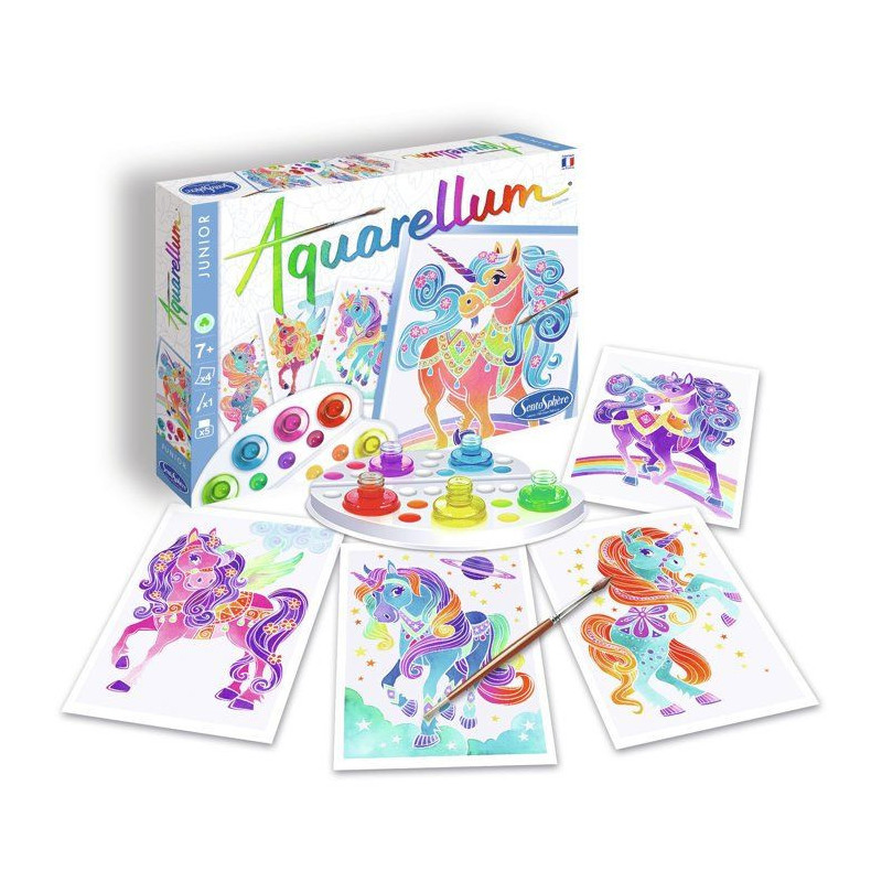 SENTOSPHERE Aquarellum Junior Unicorn Game - For Children