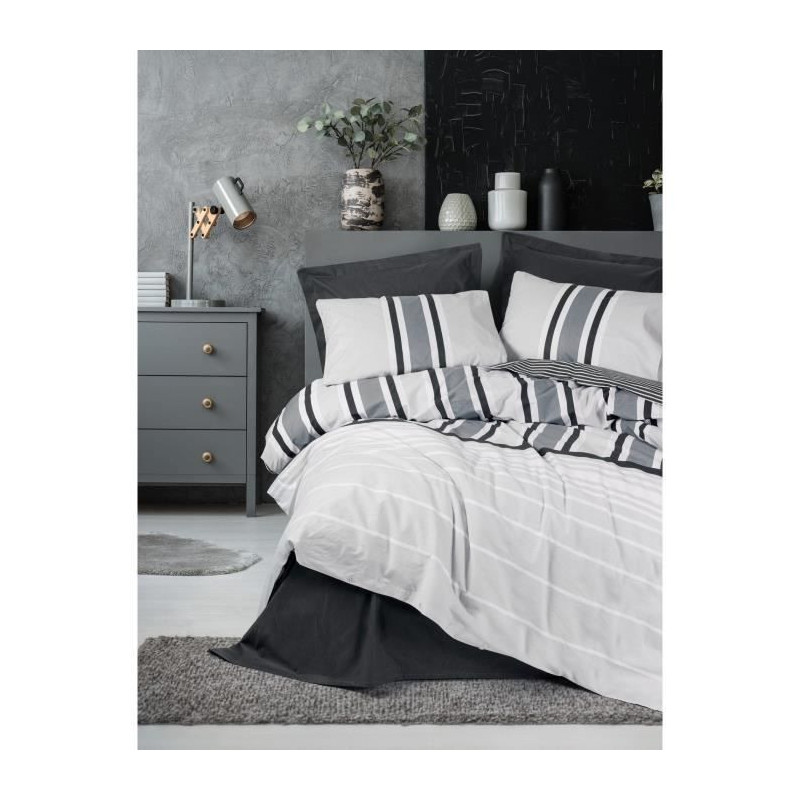 Bedding set - 1 duvet cover 220 x 240 cm + 2 pillowcases 60 x 60 cm -