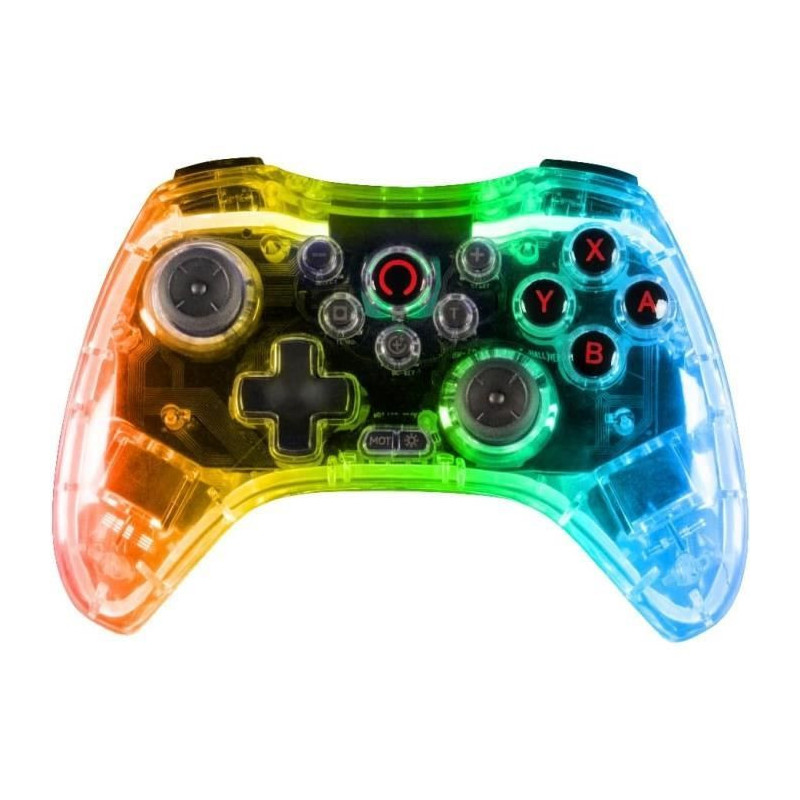 Konix - Crystal Wireless Controller Nintendo Switch, Switch OLED, PC a