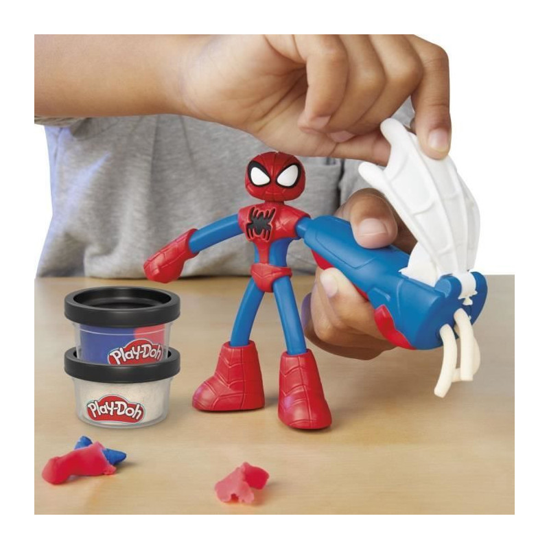 Play-Doh Spider-Man, My Web Creator box with flexible figure and model