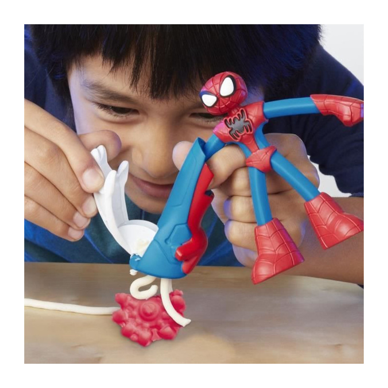 Play-Doh Spider-Man, My Web Creator box with flexible figure and model
