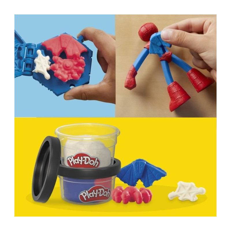 Play-Doh Spider-Man, My Web Creator box with flexible figure and model