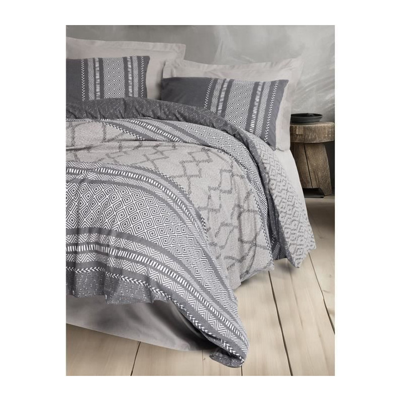 Bedding set - 1 duvet cover 220 x 240 cm + 2 pillowcases 60 x 60 cm -