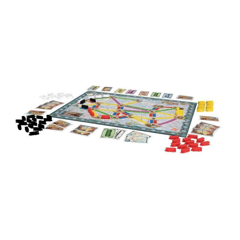 Ticket to Ride Paris - Asmodee - Ages 8 and up