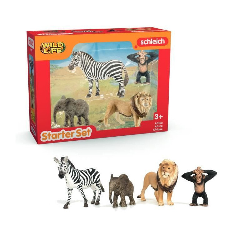 My First African Animals, Animal Figurines, SCHLEICH 42721 Wild Life,