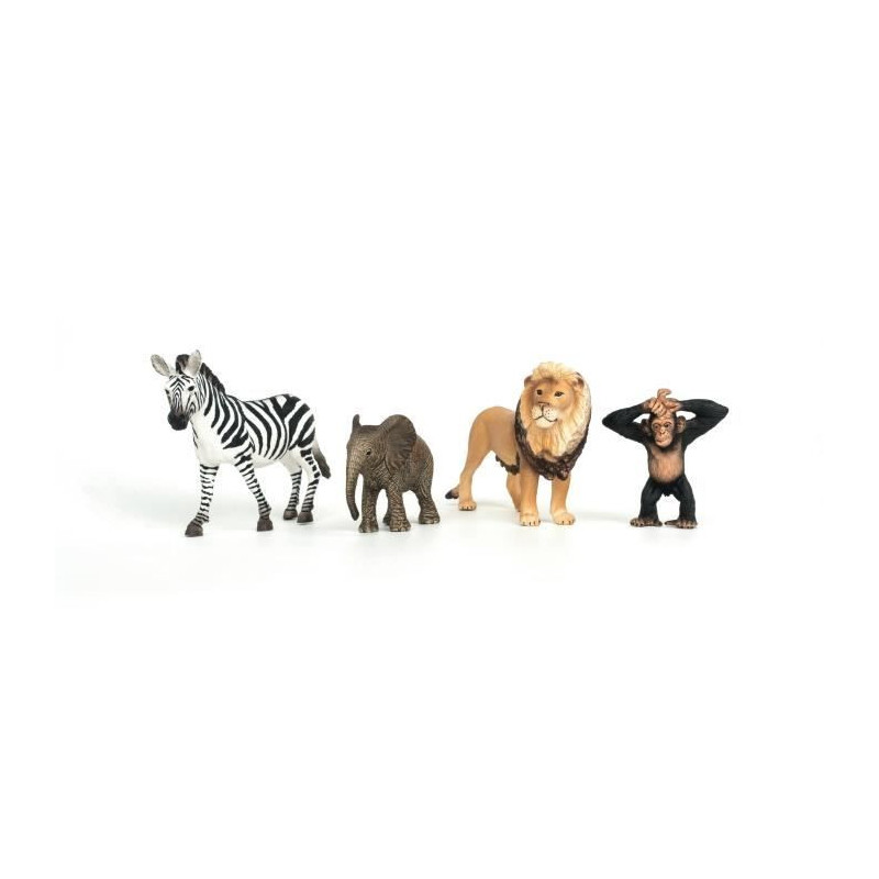 My First African Animals, Animal Figurines, SCHLEICH 42721 Wild Life,