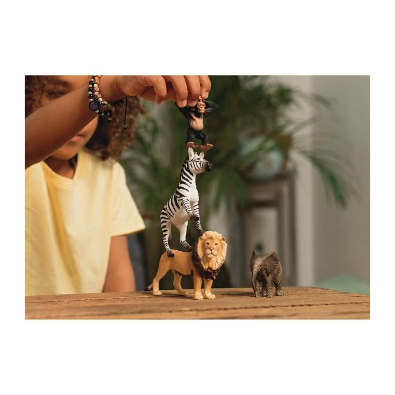 My First African Animals, Animal Figurines, SCHLEICH 42721 Wild Life,