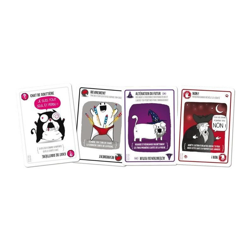 Party game - ASMODEE - Exploding Kittens: Festive Edition - For Adults