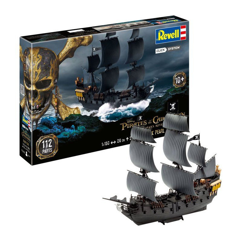 REVELL Easy-Click Black Pearl 05499 Plastic Model