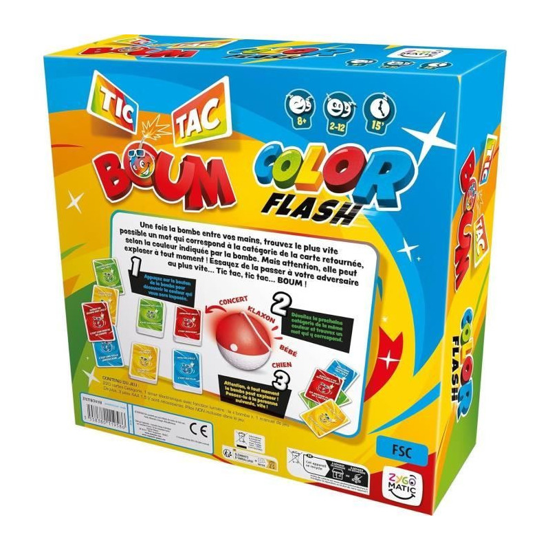 Tic Tac Boom Color Flash